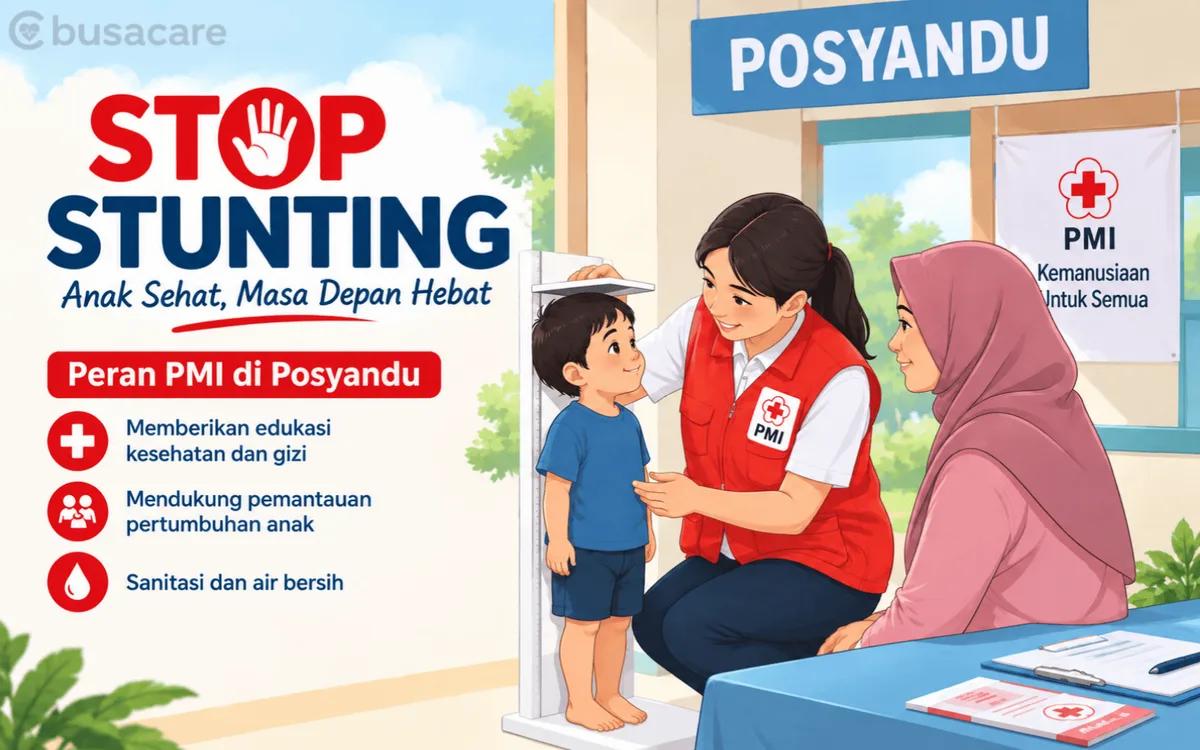 Mari Stop Stunting Bersama PMI di Posyandu
