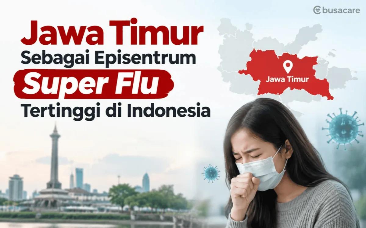 Jawa Timur sebagai Episentrum Super Flu Tertinggi di Indonesia