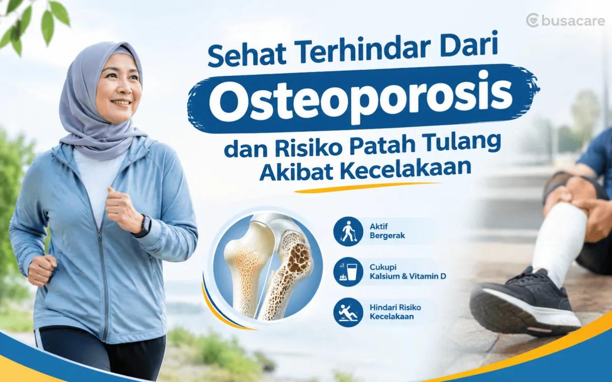 Sehat Terhindar Dari Osteoporosis dan Risiko Patah Tulang Akibat Kecelakaan