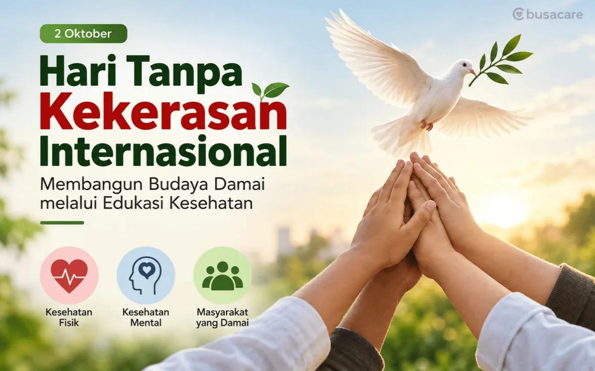Membangun Budaya Damai Tanpa Kekerasan, Melalui Edukasi Kesehatan