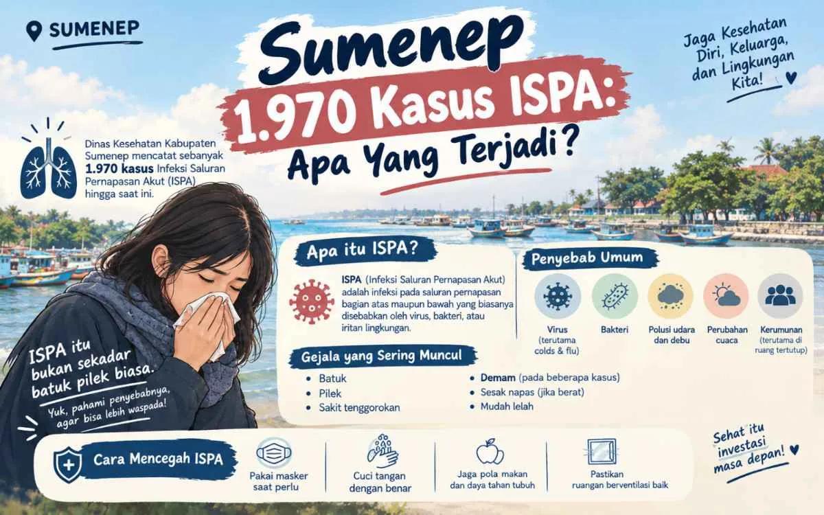 Influenza A Meningkat di Jawa Timur, Sumenep Catat 1.970 Kasus ISPA