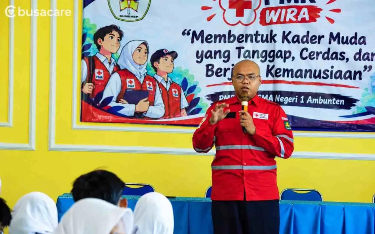 PMI Sumenep Bekali Pelajar SMAN 1 Ambunten Dasar Pertolongan Pertama dan Nilai Kemanusiaan