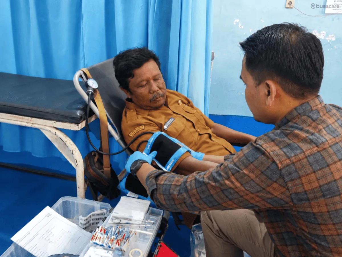 Donor Darah di SMKN 1 Kalianget