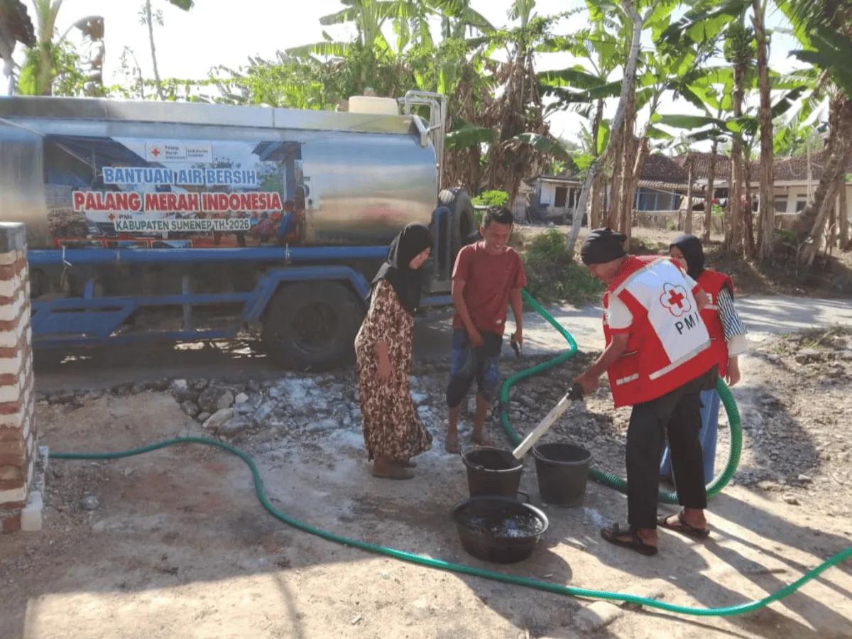 Bantuan Air Bersih di Kecamatan Pasongsongan dan Batu Putih