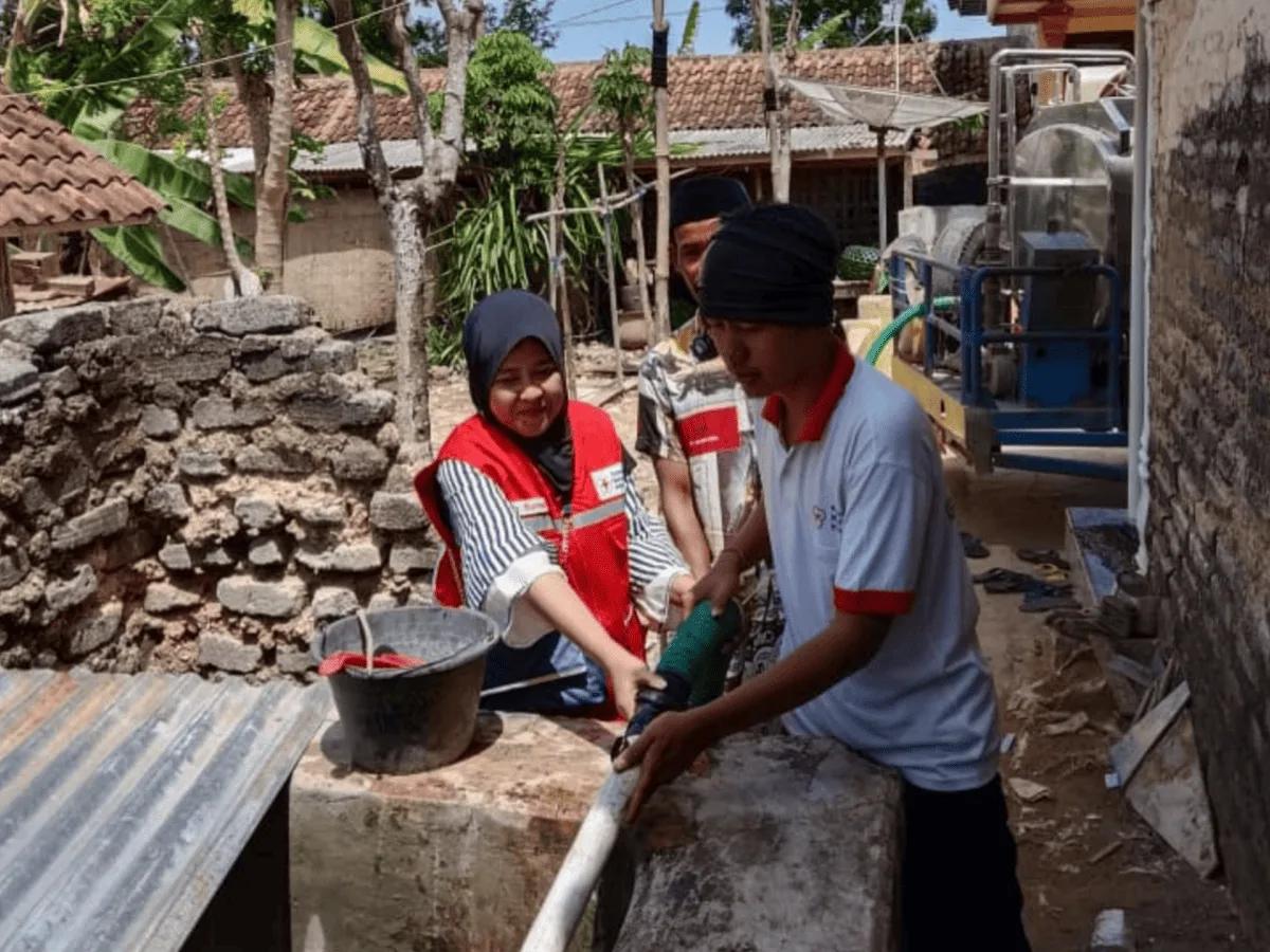 Bantuan Air Bersih di Kecamatan Pasongsongan dan Batu Putih
