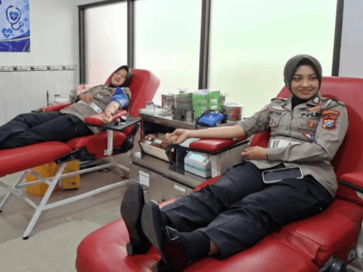 Donor Darah Polresta Sumenep