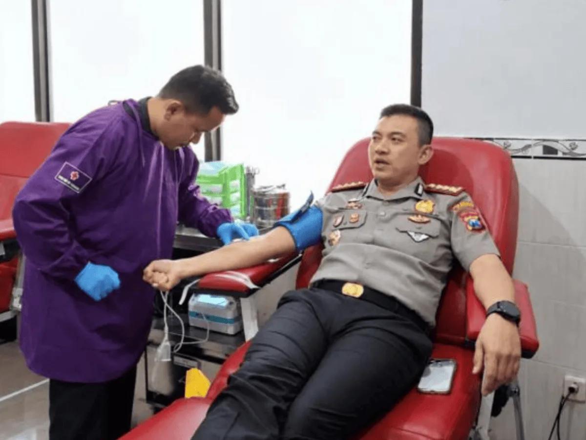 Donor Darah Polresta Sumenep