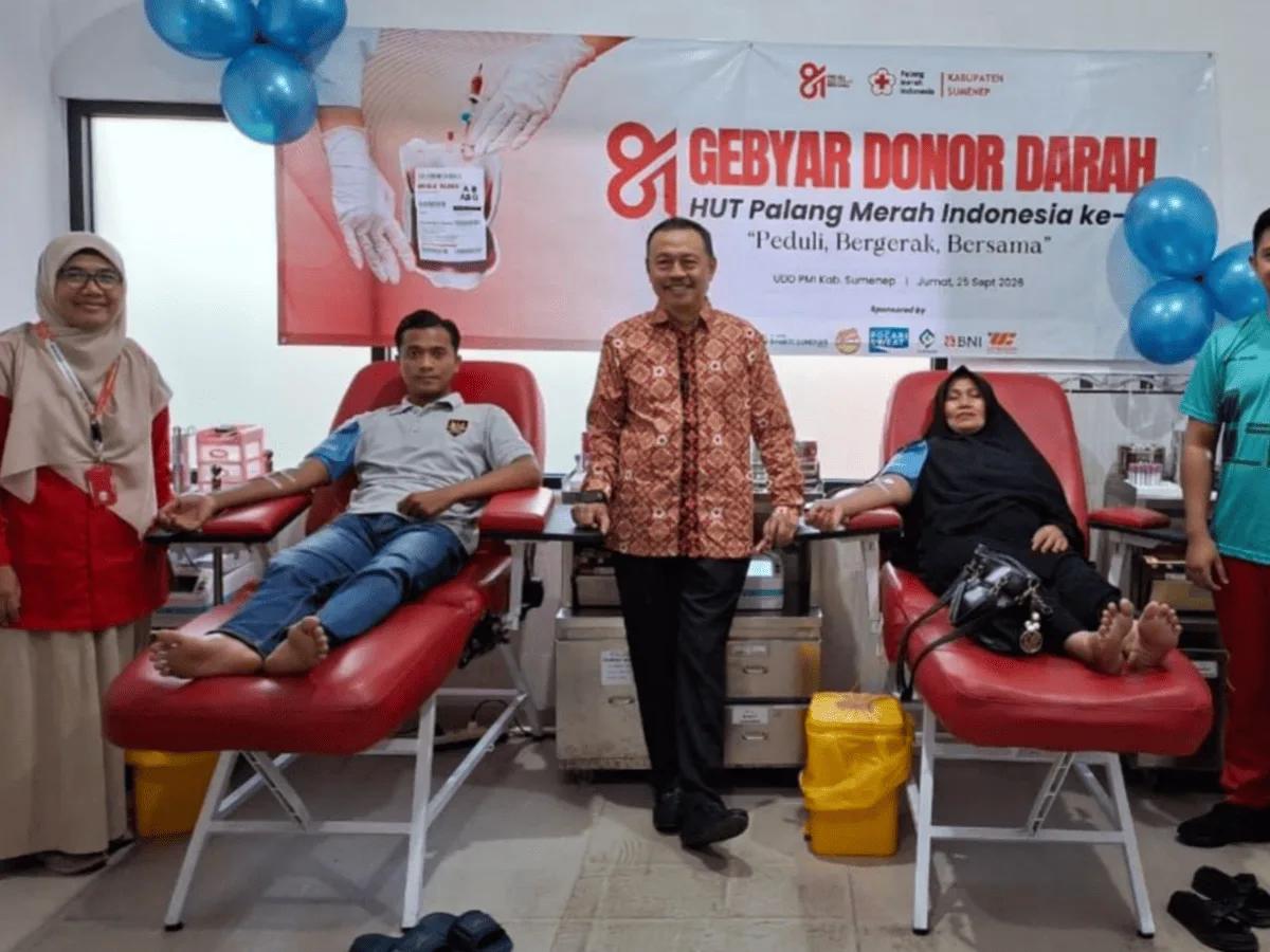 Gebyar Donor Darah UDD PMI Sumenep