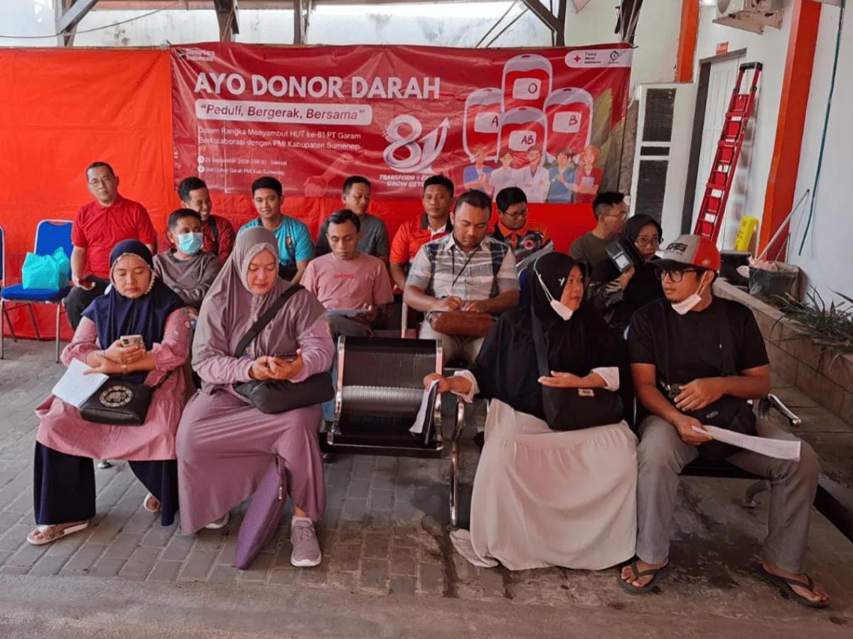 Gebyar Donor Darah UDD PMI Sumenep
