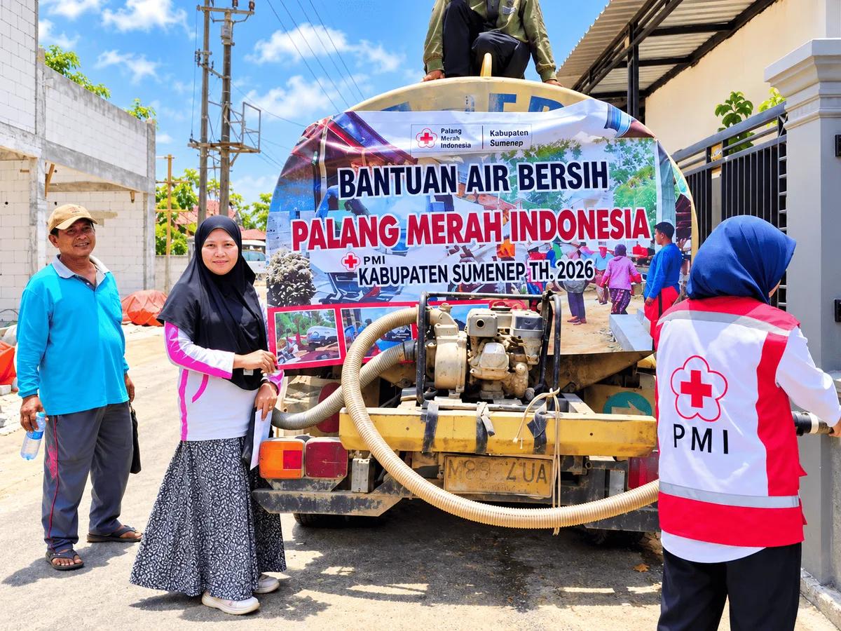 Bantuan Air Bersih di Kecamatan Pasongsongan dan Batu Putih