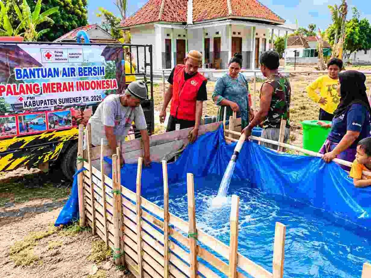 Bantuan Air Bersih ke Kecamatan Gayam, Kepulauan Sepudi