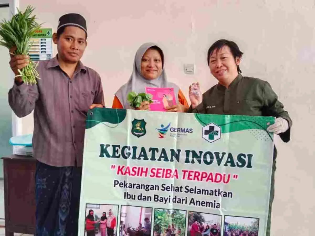 Pekarangan Sehat Selamatkan Ibu dan Bayi dari Anemia (KASIH SEIBA) Puskemas Gapura