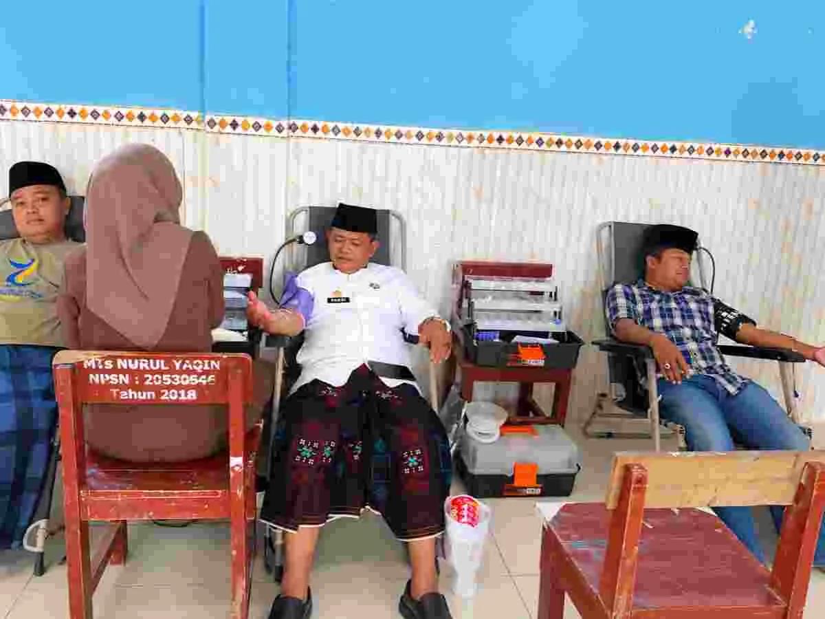 Donor Darah UDD PMI Kabupaten Sumenep bersama Yayasan Nurul Yakin