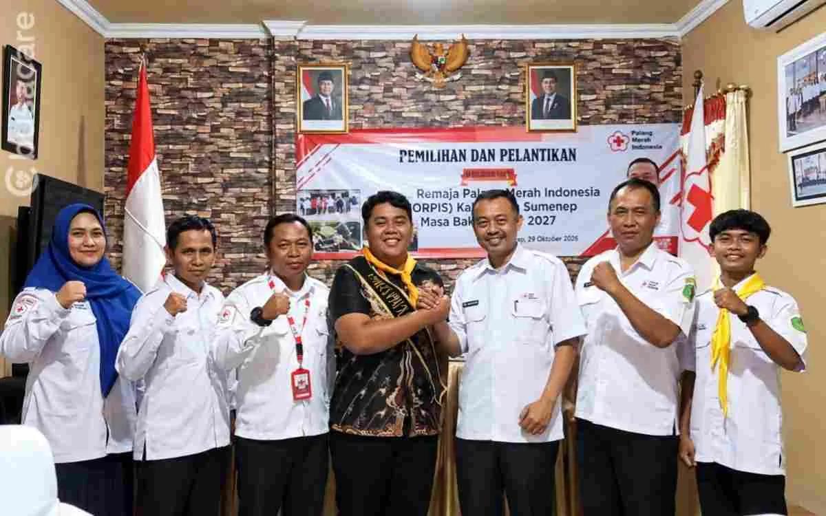 PMI Kabupaten Sumenep melaksanakan pemilihan dan pelantikan Koordinator Forum Remaja Palang Merah Indonesia (FORPIS) masa bakti 2026–2027.