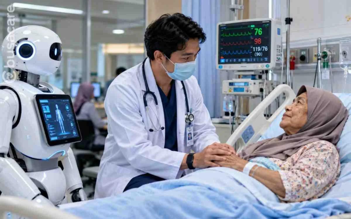 Pemanfaatan kecerdasan buatan (AI) dalam pelayanan kesehatan menjadi bagian dari transformasi medis di era digital.
